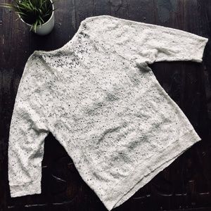 Anthropologie Tops - ANTHROPOLOGIE One September Crochet Lace Top LARGE Anthropologie Tops - ANTHROPOLOGIE One September Crochet Lace Top LARGE